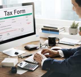 Tax Credits Claim Return Deduction Refund Concept